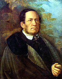 Н.П.Лавров. Портрет В.Н.Жадовского 1843 г.