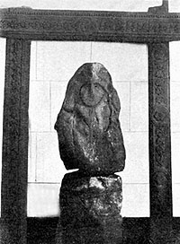 Каменная баба, найденная близ села Политава, Борисоглебского уезда