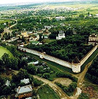 Вид Борисоглебского мужского монастыря